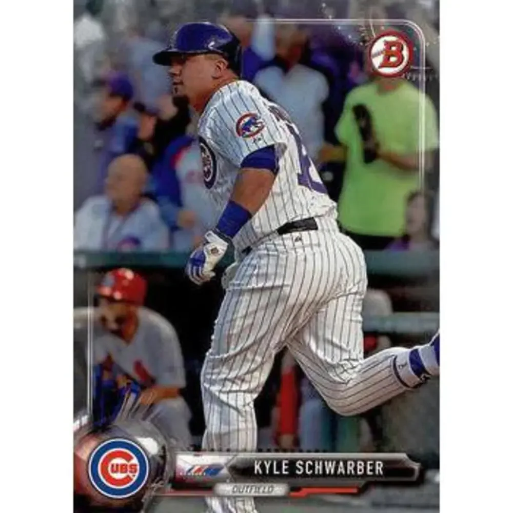 2017 Bowman Kyle Schwarber # 45 Chicago Cubs